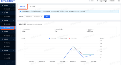 巨量百应实时数据大屏入口指引