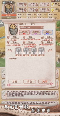装备界面展示