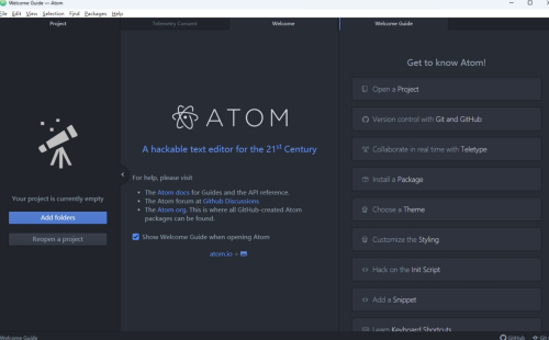ATOMu514du8d39u7248u4e0bu8f7d v(1.60.0) u6c49u5316u7248