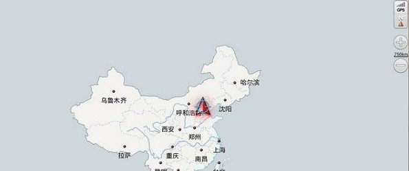 导航界面示意图